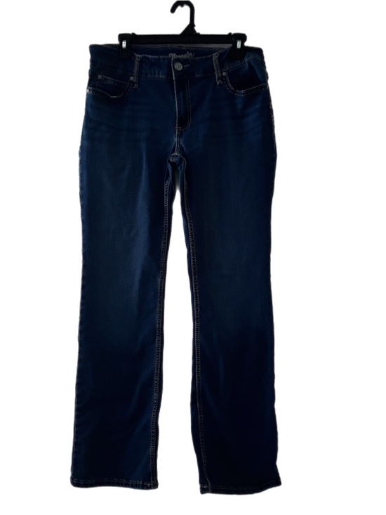 Wrangler Denim - Wrangler Women's Dark Blue Boot Cut Jeans